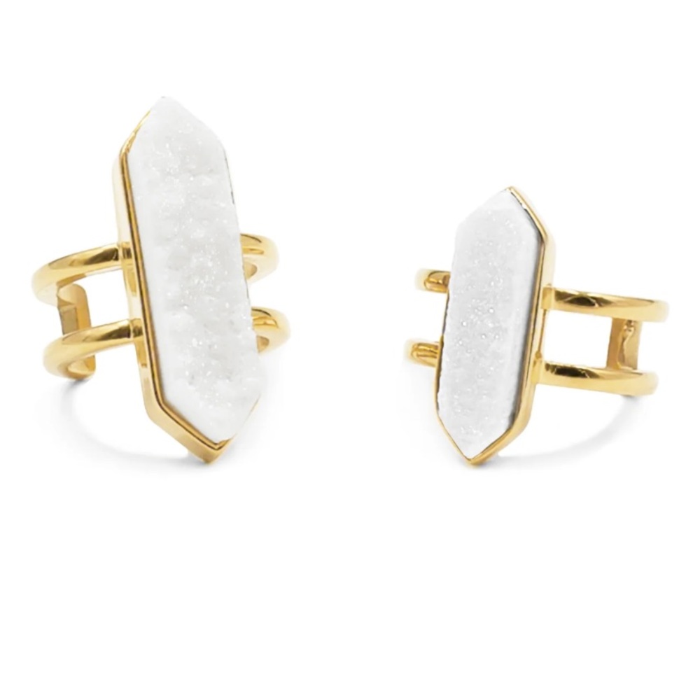 Kinsley Armelle Quartz Ring - Size 8 !